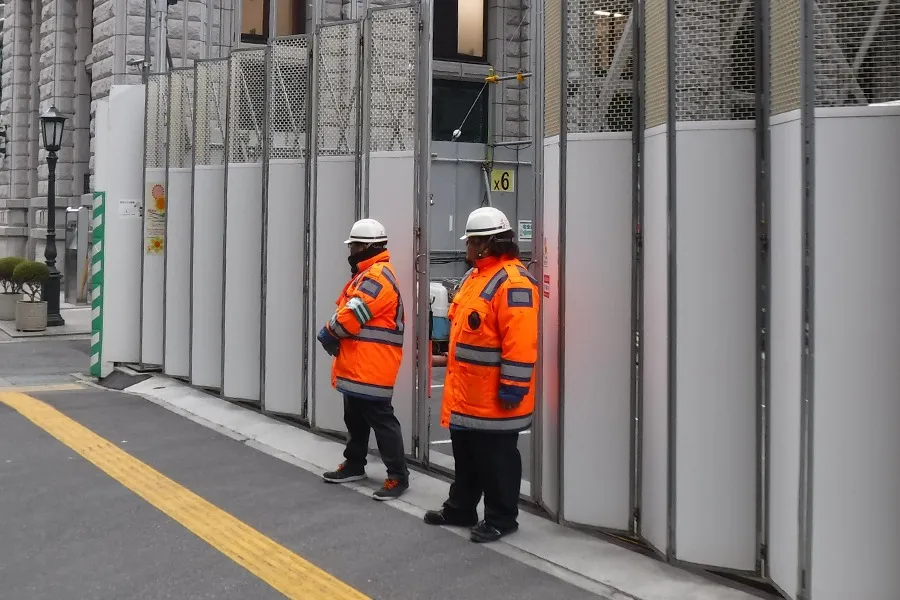 建築・工事現場警備
